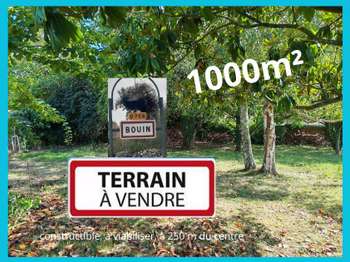 Vente Terrain 1000 m&sup2;Bouin