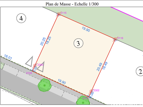 Vente de terrain
