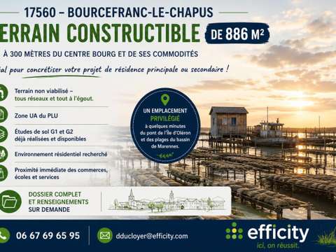 Vente de terrain Bourcefranc-le-Chapus 17
