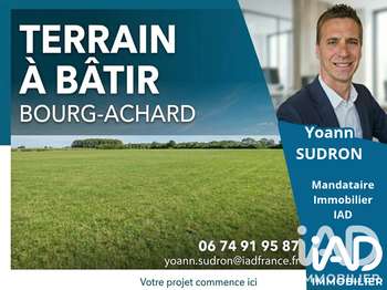 Vente Terrain 643 m&sup2;Bourg-Achard