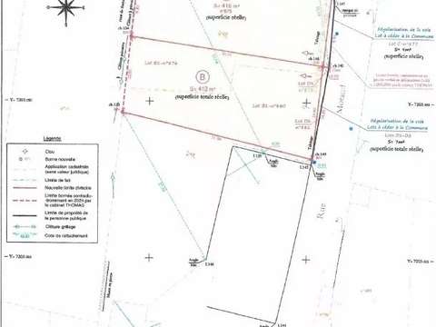 Vente de terrain