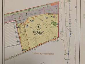 Vente Terrain 322 m&sup2;Bréal-sous-Montfort