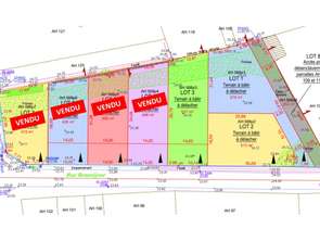Vente Terrain 512 m&sup2;Brem-sur-Mer