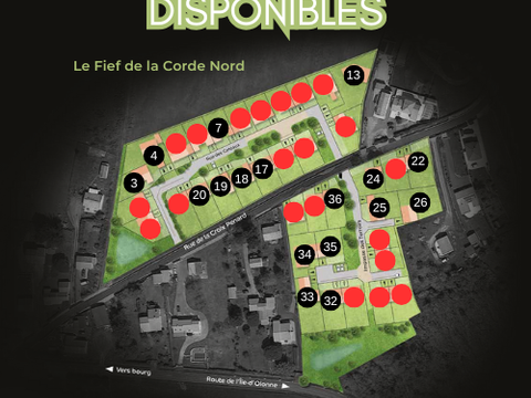 Vente de terrain Brem-sur-Mer 85