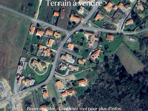 Vente de terrain Brem-sur-Mer 85