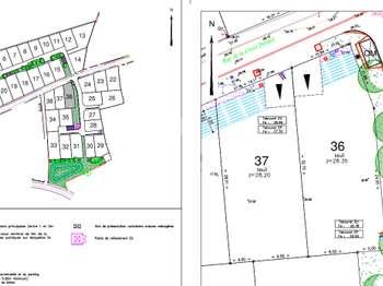Vente Terrain 451 m&sup2;Brem-sur-Mer