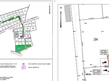 Vente Terrain 538 m&sup2;Brem-sur-Mer
