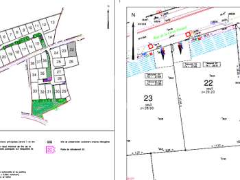 Vente Terrain 559 m&sup2;Brem-sur-Mer