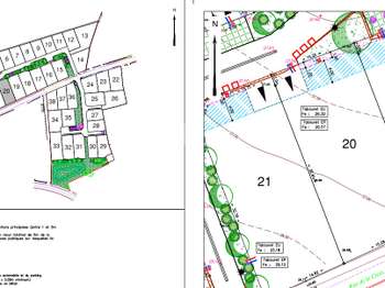 Vente Terrain 523 m&sup2;Brem-sur-Mer