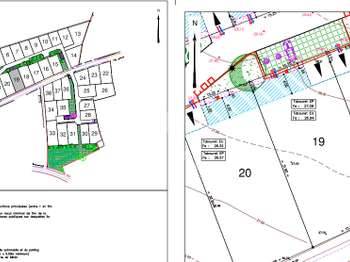 Vente Terrain 524 m&sup2;Brem-sur-Mer