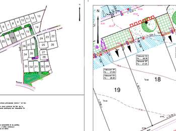 Vente Terrain 500 m&sup2;Brem-sur-Mer