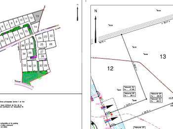 Vente Terrain 801 m&sup2;Brem-sur-Mer