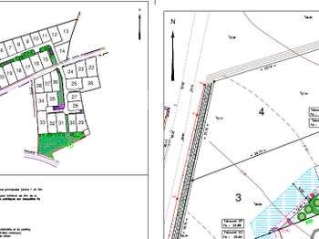 Vente Terrain 549 m&sup2;Brem-sur-Mer