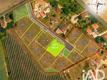 Vente de terrain Bressols 82