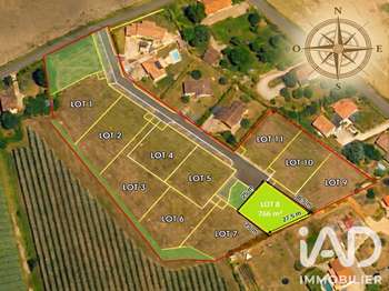 Vente de terrain Bressols 82