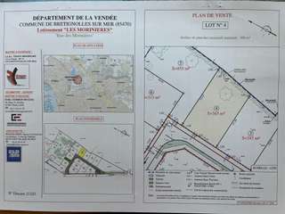 Vente de terrain