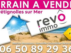 Vente Terrain 570 m&sup2;Bretignolles-sur-Mer