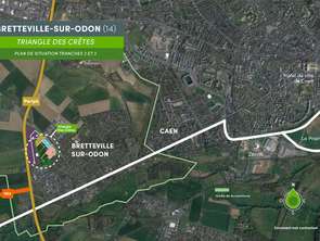 Vente Terrain 558 m&sup2;Bretteville-sur-Odon