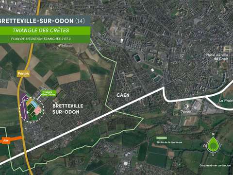 Vente de terrain Bretteville-sur-Odon 14