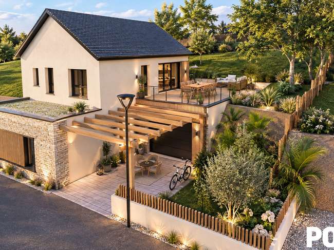 Terrain 677 m² · à Bréville-sur-Mer · 677 m² · 265 000 €