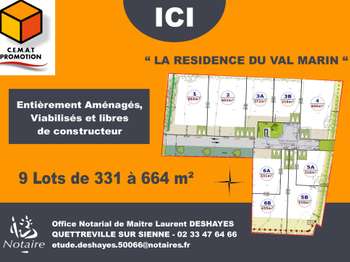 Vente de terrain Bricqueville-sur-Mer 50