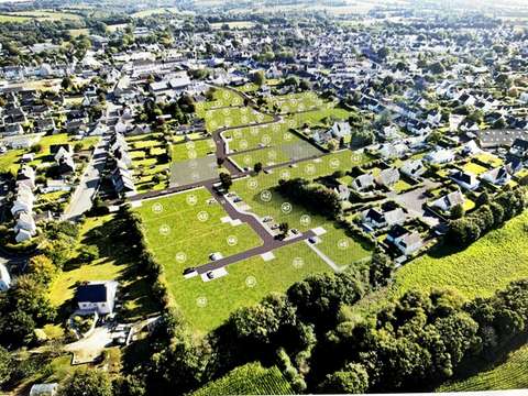 Vente de terrain Briec 29