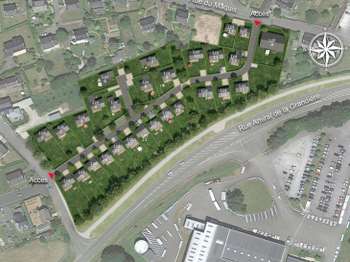 Vente Terrain 317 m&sup2;Briec