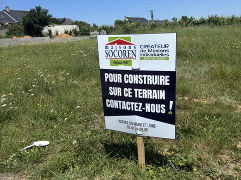 Vente de terrain Brissac-Quince 49