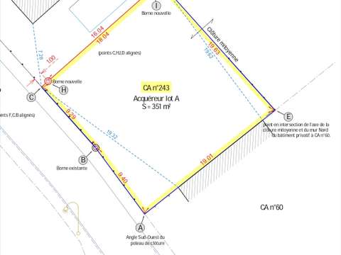 Vente de terrain Bruz 35