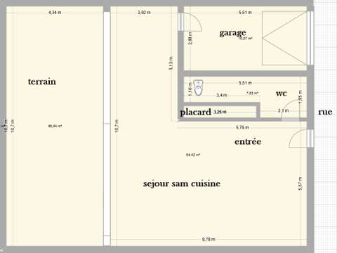 Vente de terrain