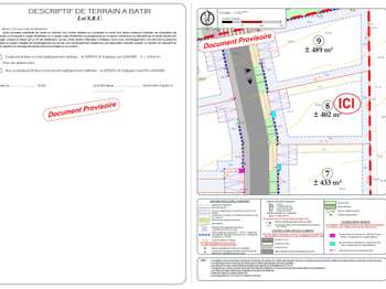 Vente de terrain