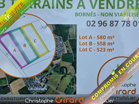Vente de terrain