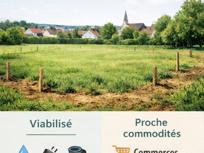 Vente Terrain 822 m&sup2;Camarsac