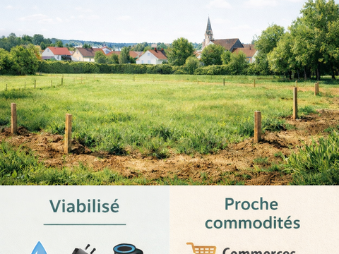 Vente de terrain Camarsac 33