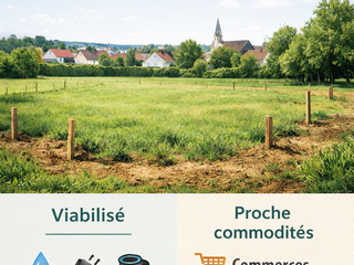 Vente de terrain