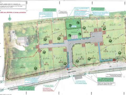 Vente de terrain 1 pièce