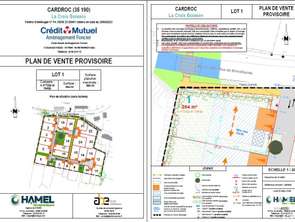 Vente Terrain 394 m&sup2;Cardroc