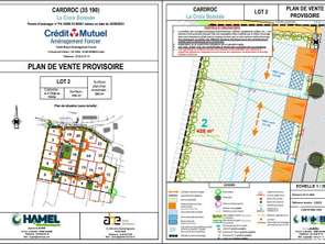 Vente Terrain 438 m&sup2;Cardroc