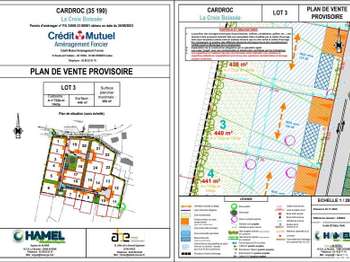 Vente Terrain 440 m&sup2;Cardroc