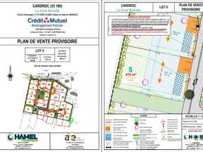 Vente Terrain 472 m&sup2;Cardroc