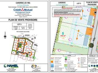 Vente de terrain