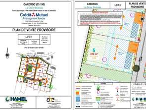 Vente Terrain 472 m&sup2;Cardroc