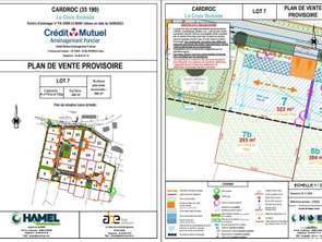 Vente Terrain 575 m&sup2;Cardroc