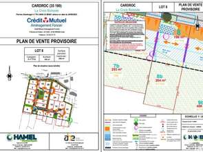 Vente Terrain 402 m&sup2;Cardroc