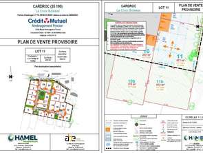 Vente Terrain 885 m&sup2;Cardroc