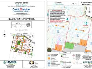 Vente Terrain 437 m&sup2;Cardroc