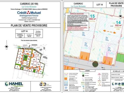 Vente de terrain Cardroc 35