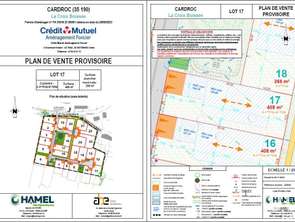 Vente Terrain 408 m&sup2;Cardroc
