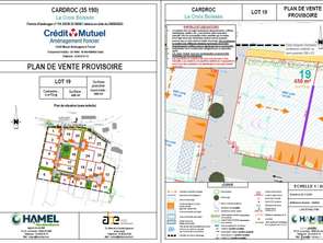 Vente Terrain 430 m&sup2;Cardroc