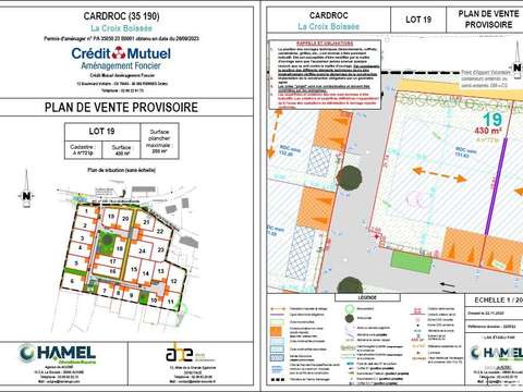 Vente de terrain Cardroc 35